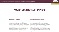 Desktop Screenshot of kaprunerhof.at